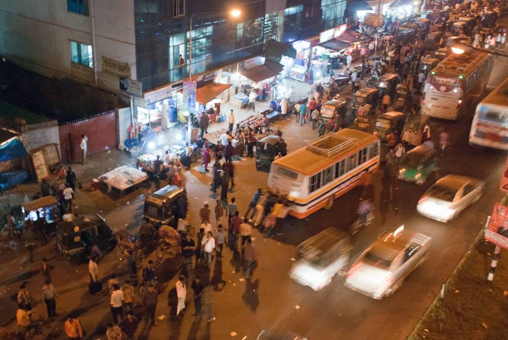 Dhaka traffic street Mohammad Tauheed